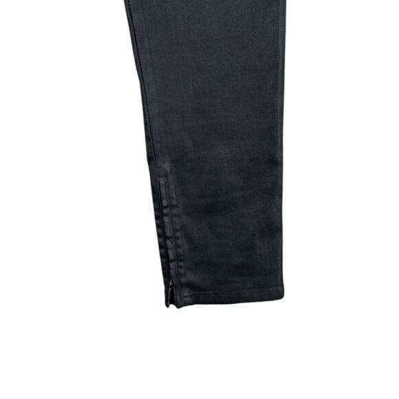 Dior Dark Grey Stretch Slim Fit Button Fly Ankle Zip Jeans Size 8 Made in Italy - Picture 4 of 9